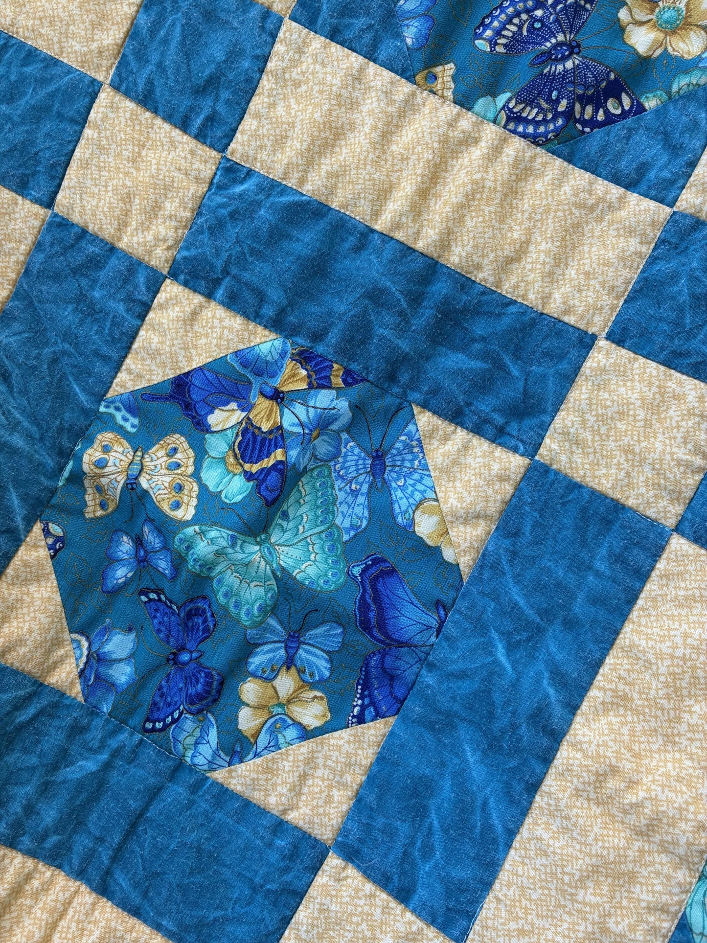 Patchwork Throw Quilt