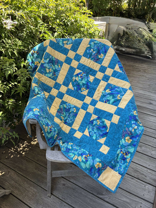 Patchwork Throw Quilt