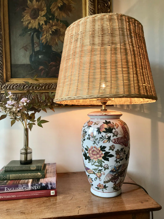 Chinoiserie Lamp and Shade