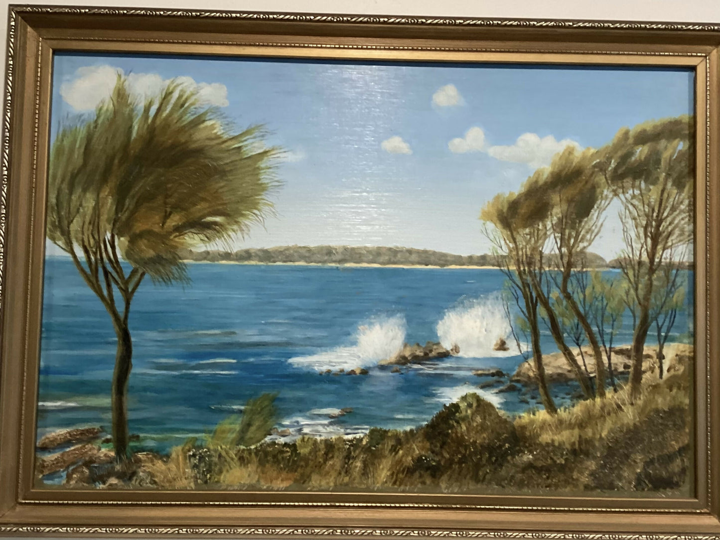 Original Oil on Board Painting South Coast, NSW