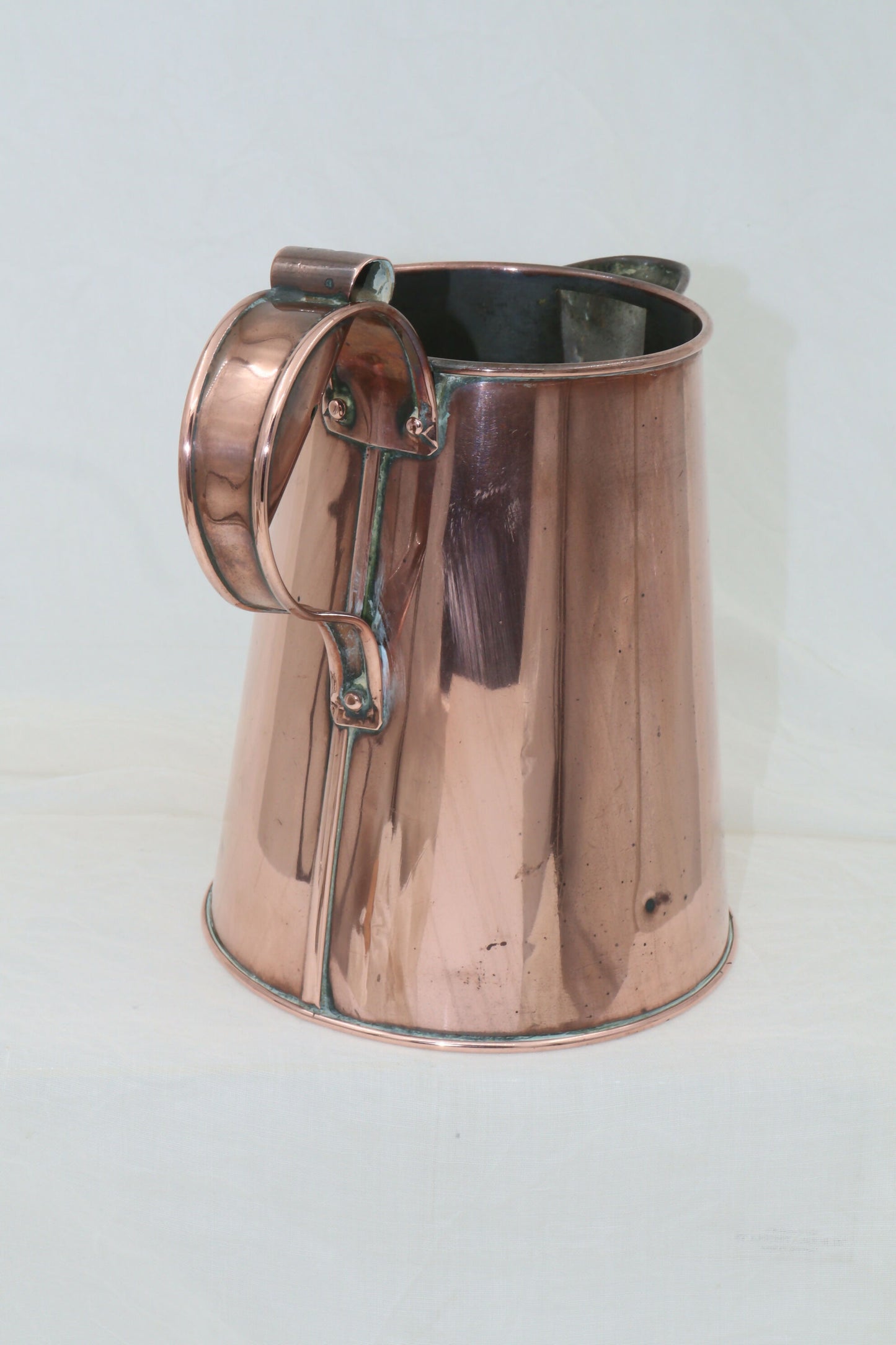 Edwardian copper jug