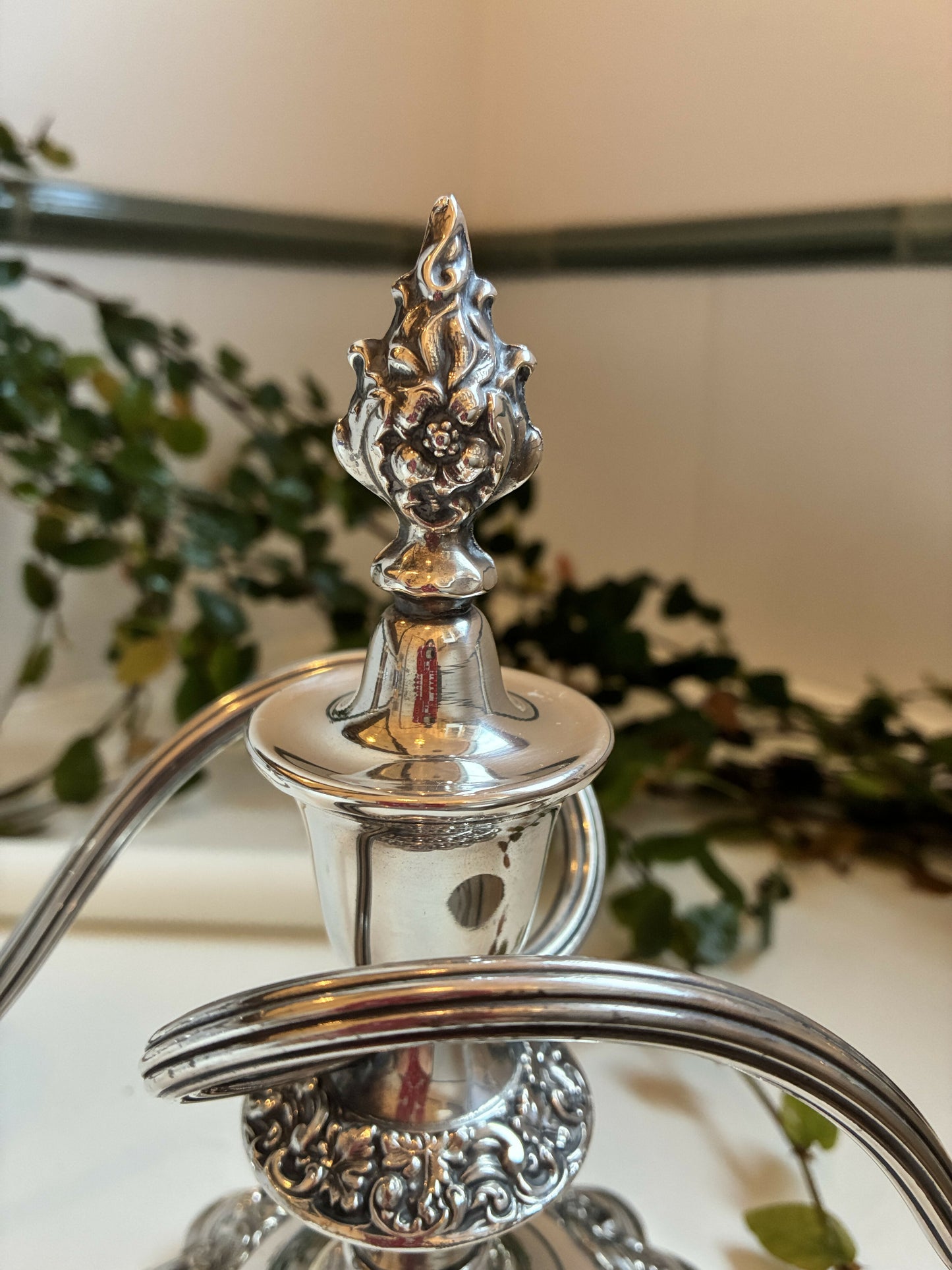 Pair of Hardy Bros Silver Candelabras