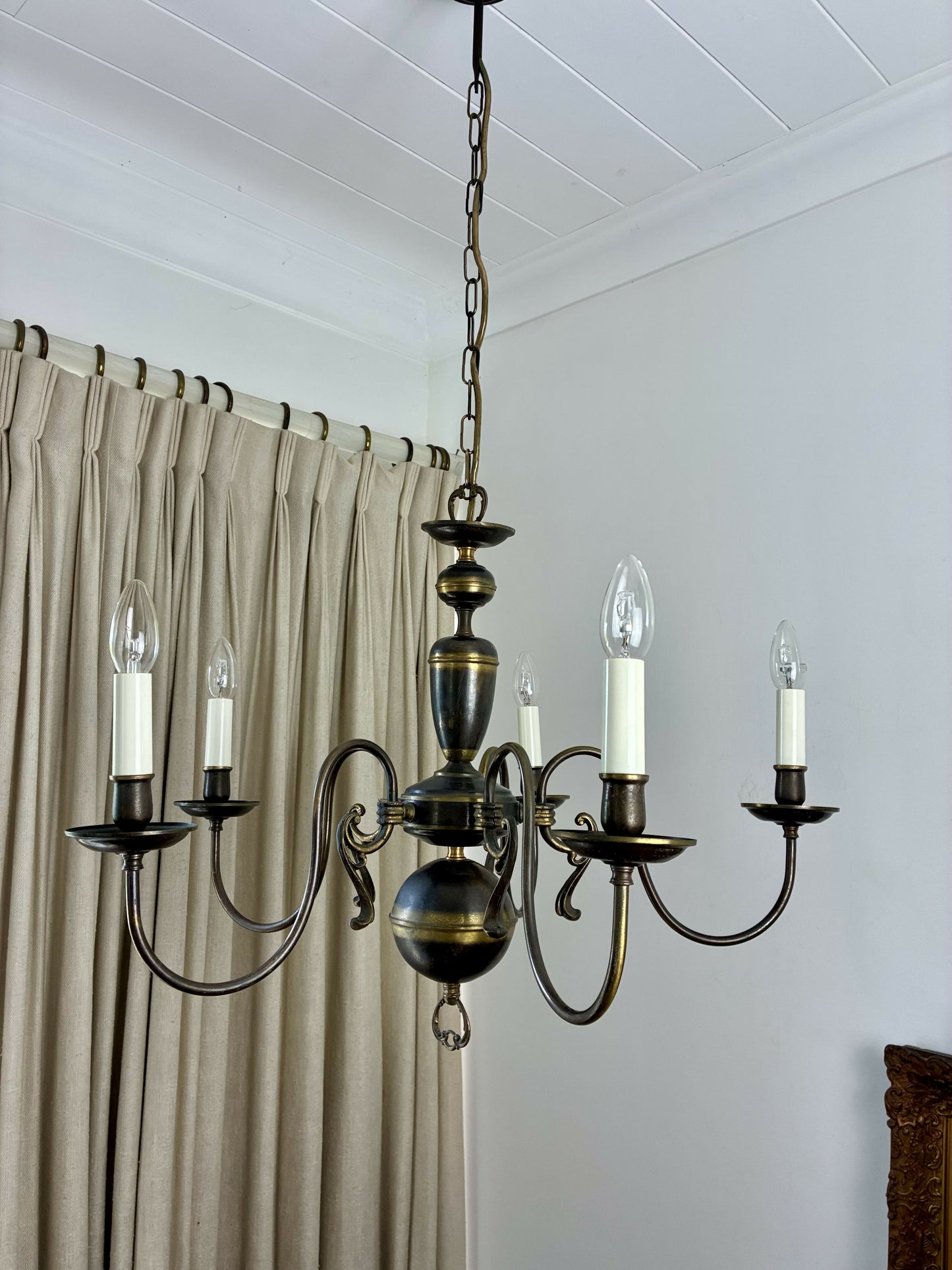 5 Light Flemish Chandelier