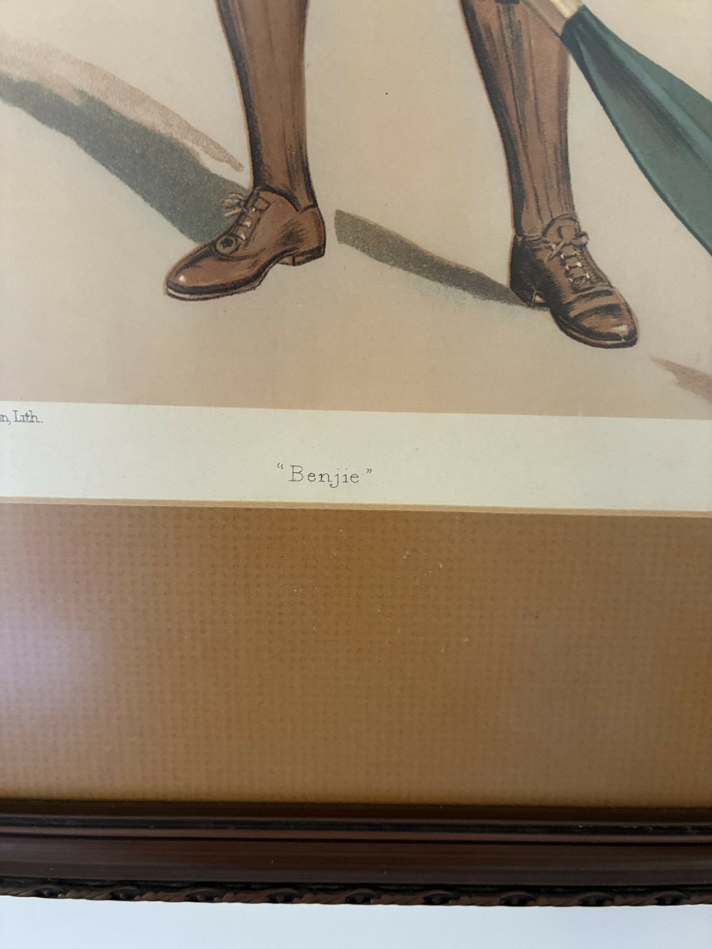 Vanity Fair Lithograph “Benjie”