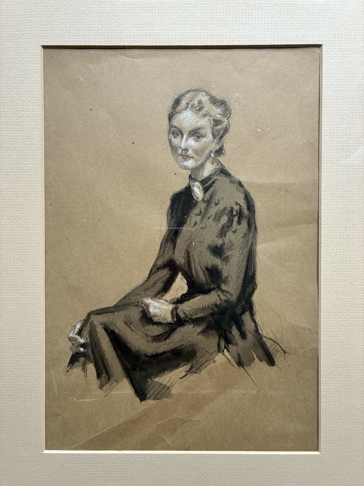 Pastel Portrait of a Gentlewoman