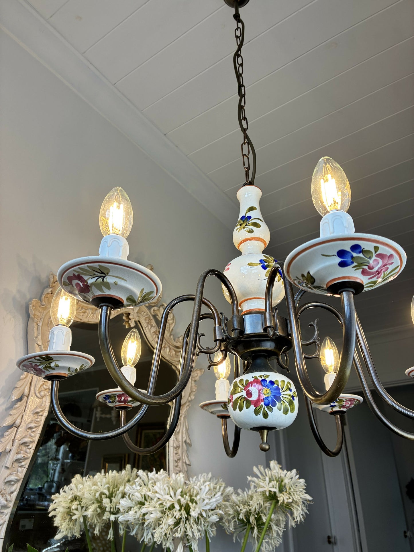 Capodimonte Flemish Style Chandelier