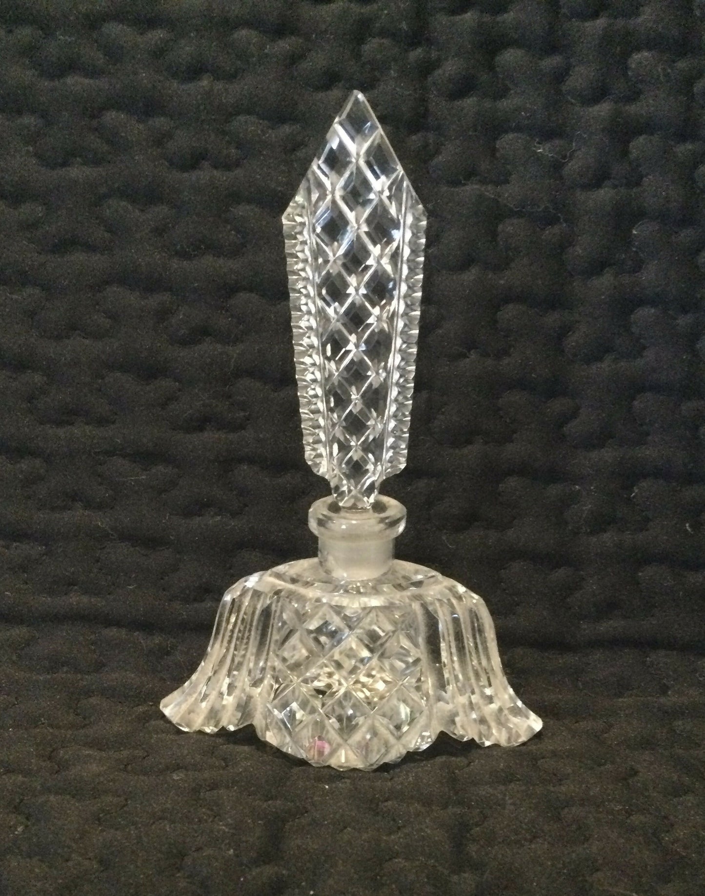 Vintage Crystal Perfume Bottle