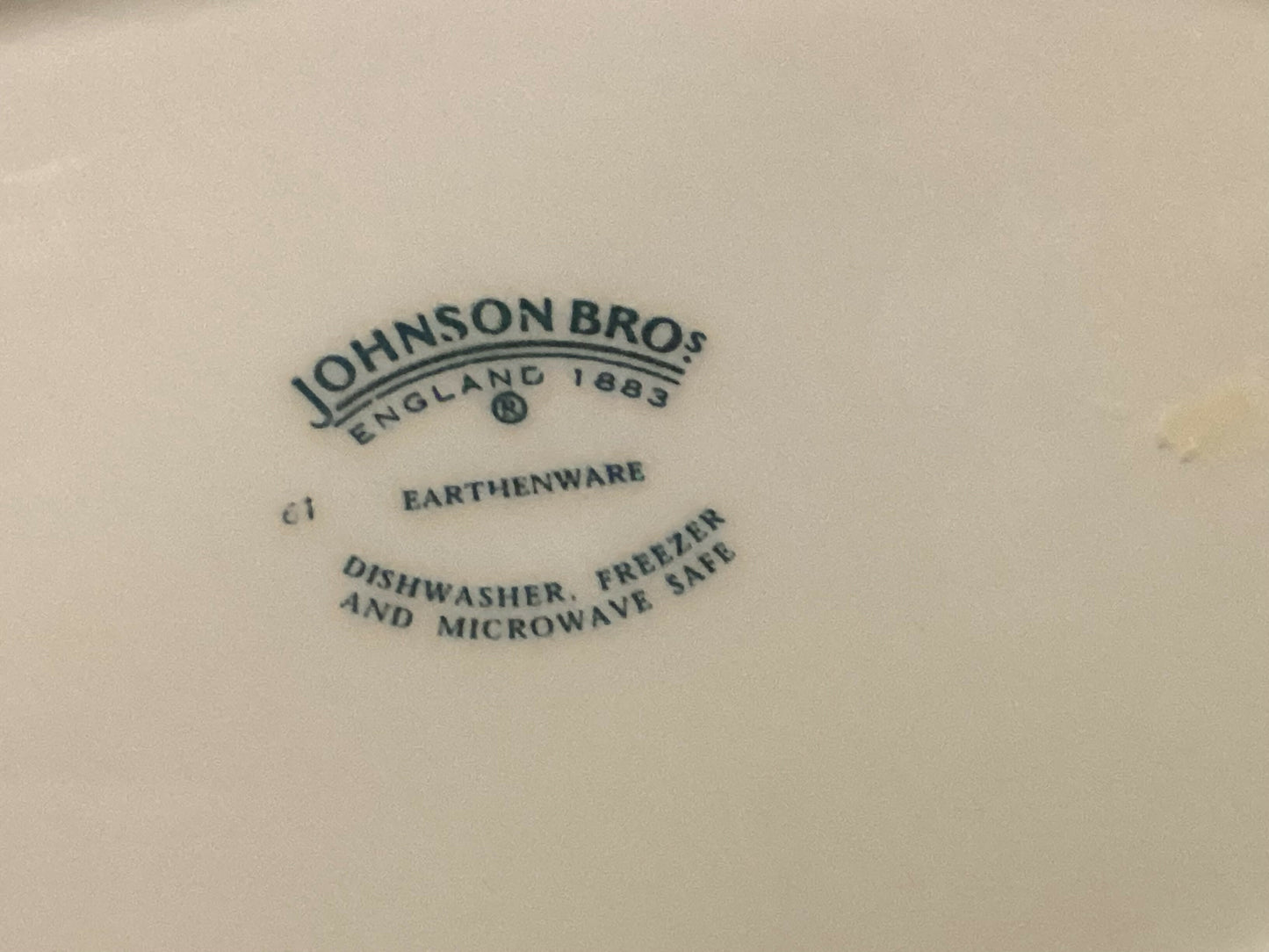 Willow Pattern Gravy Boat, Johnson Bros, England