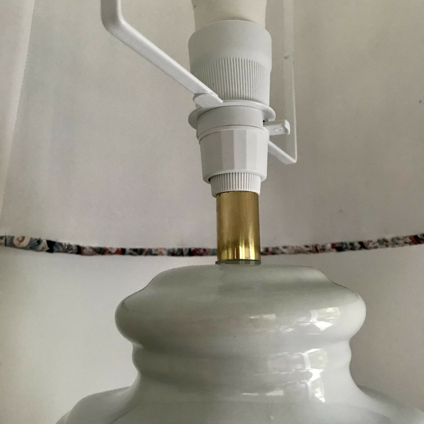 Pale Grey Ginger Jar Lampbase