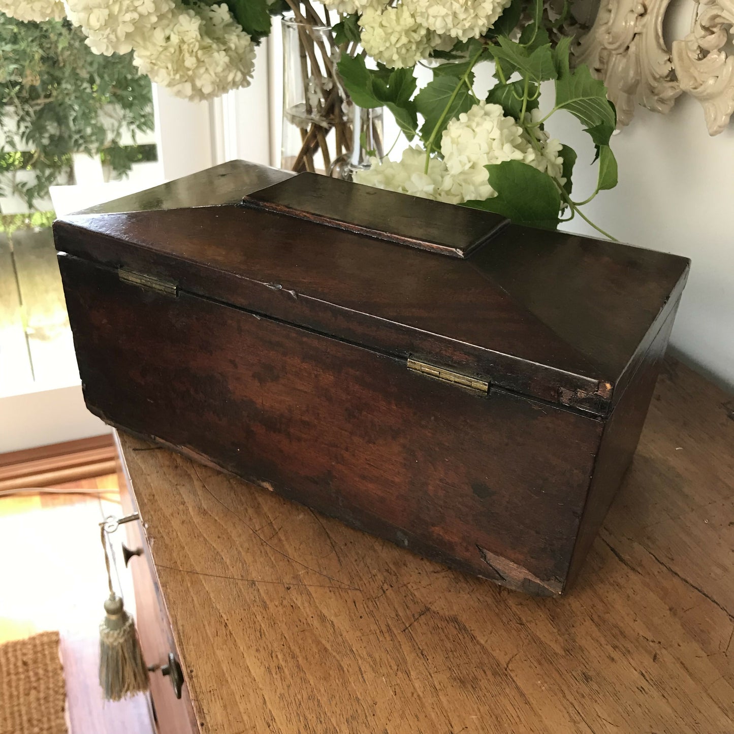 Sarcophagus Tea Caddy Box
