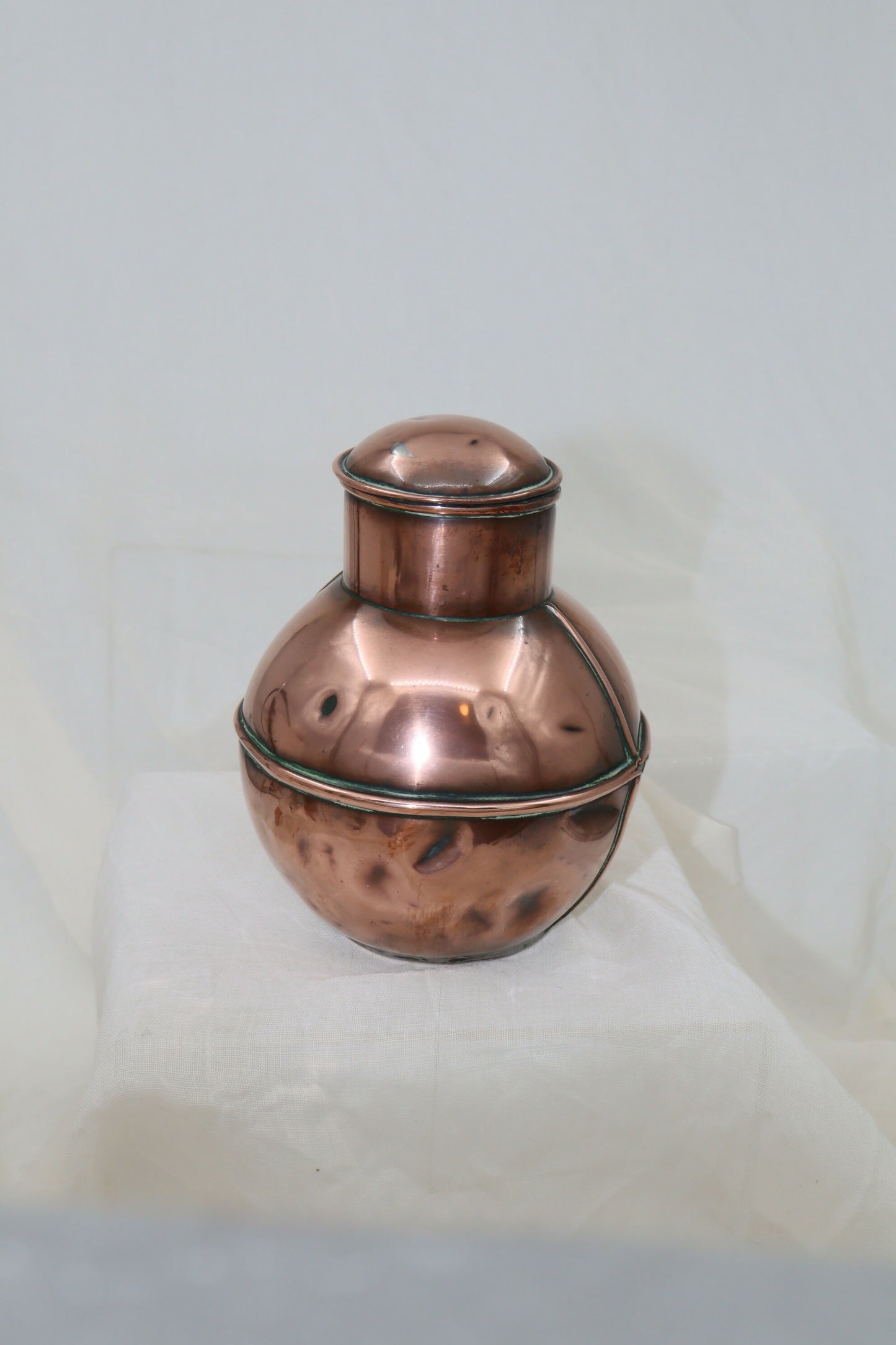 Guernsey copper milk or cream jug