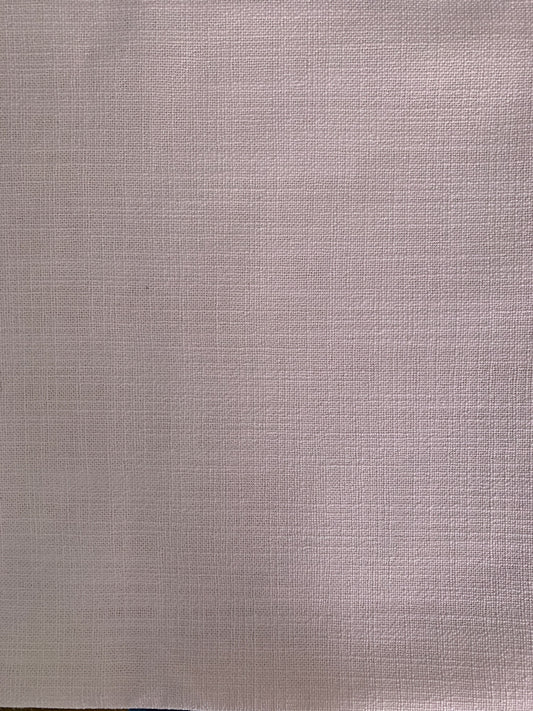 Pale Pink Cotton Poly Fabric Remnant