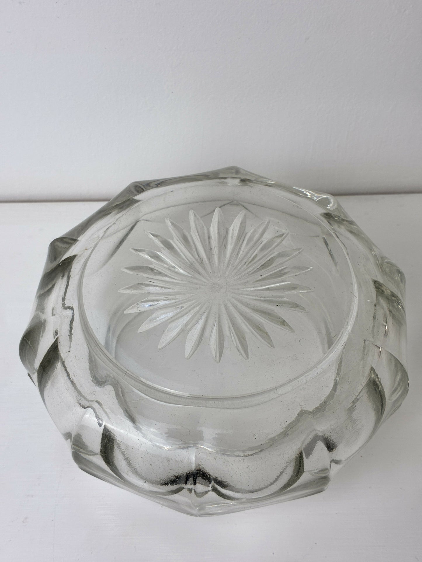 Silver topped Vanity Jar
