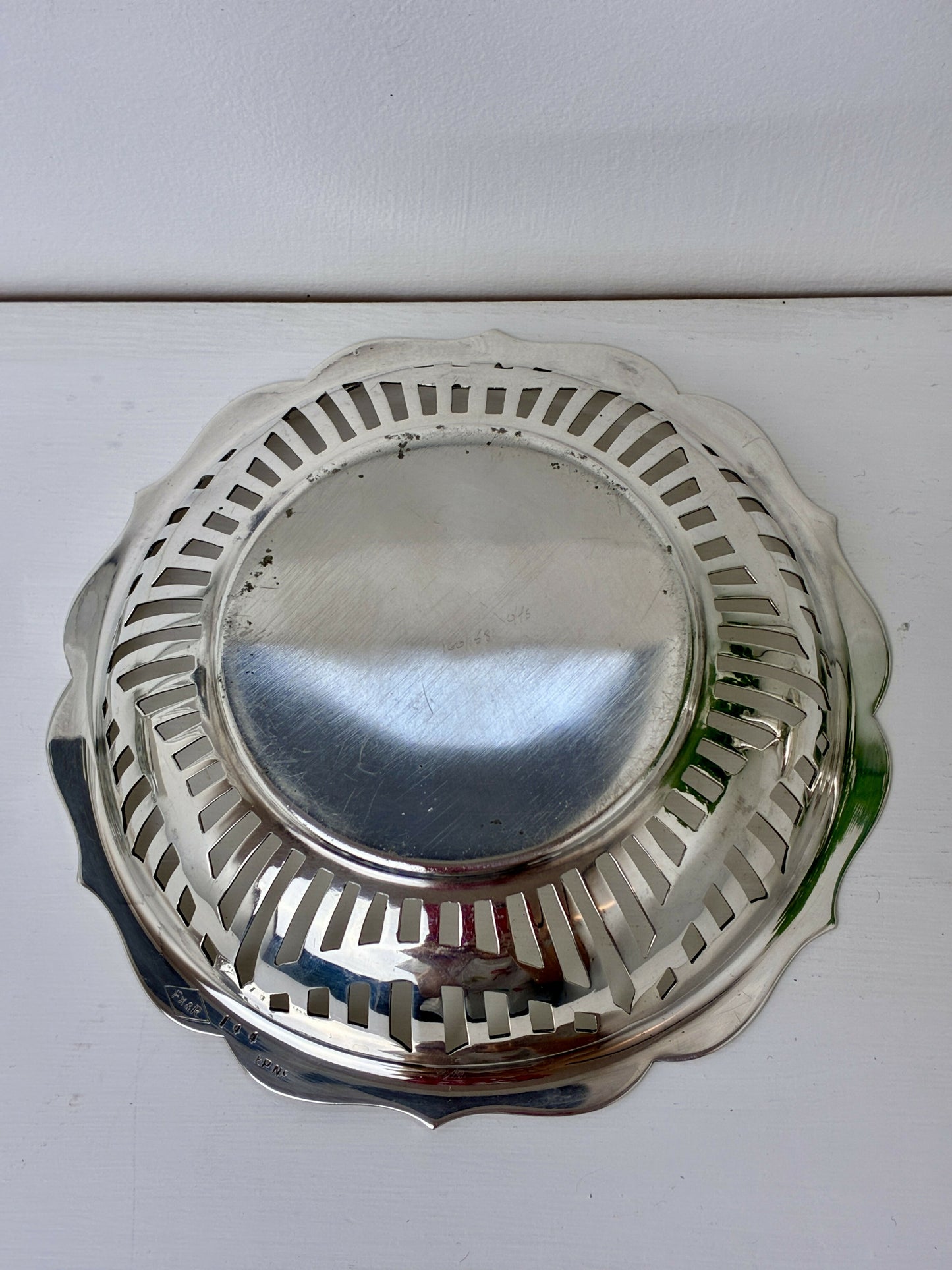 Pierced Silver Dish