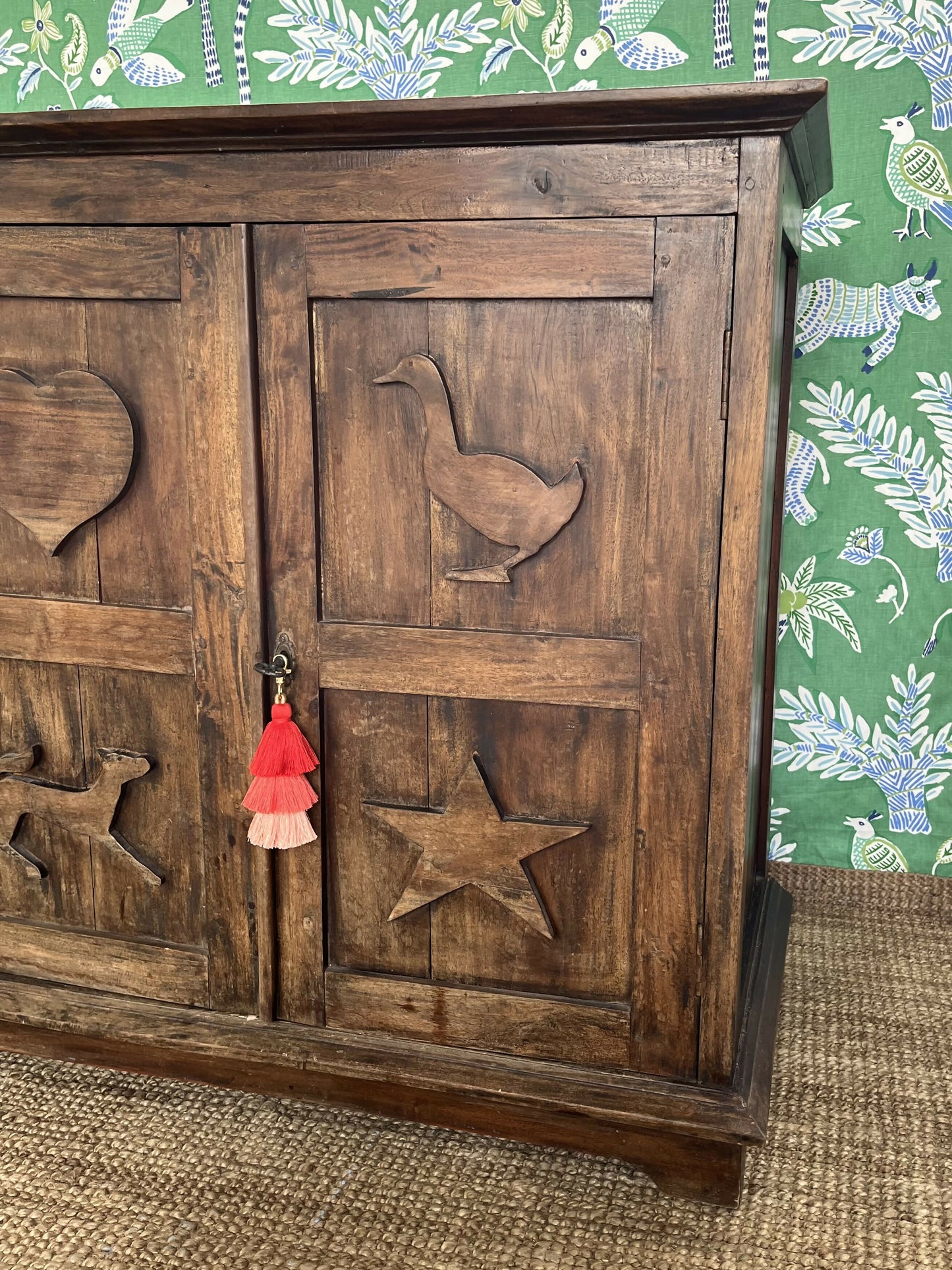 Timber Storage Cabinet