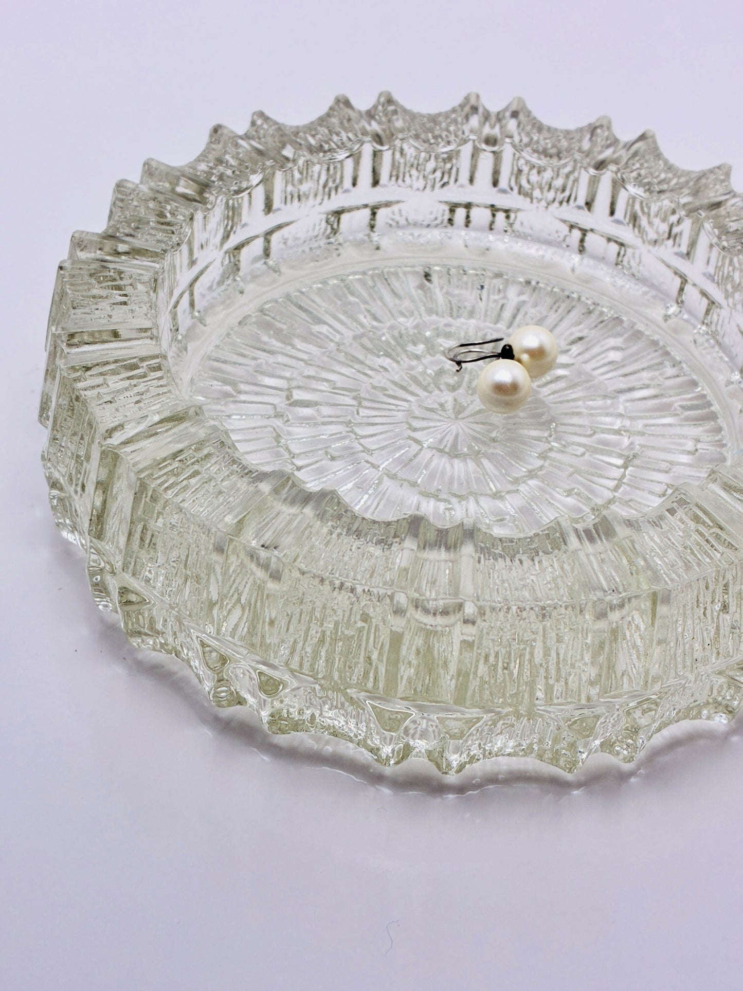 Scandinavian Art Glass Dish