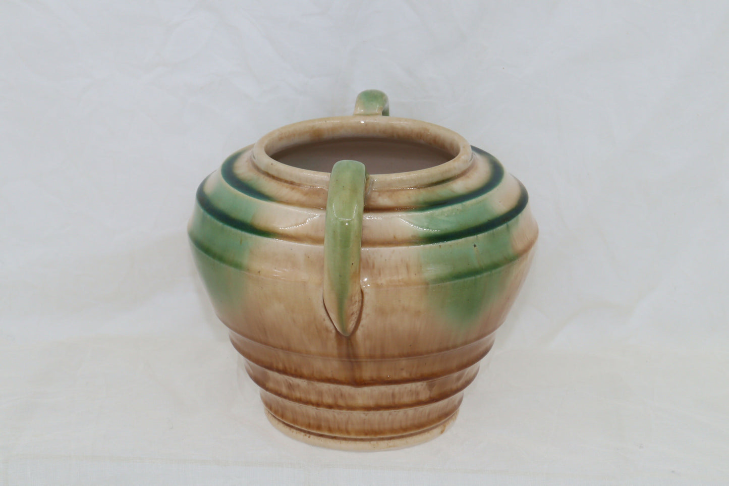 Bendigo Pottery Art Deco Waverley Ware vase