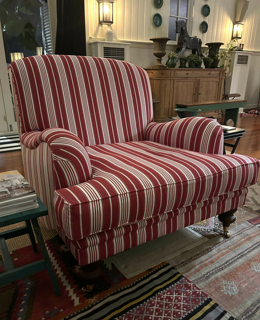 English Rolled arm chairs (pair)