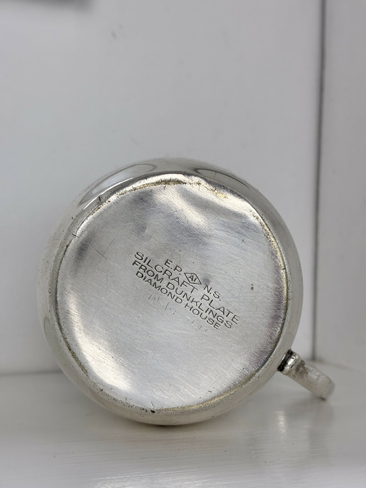 Silver Plated Christening Mug