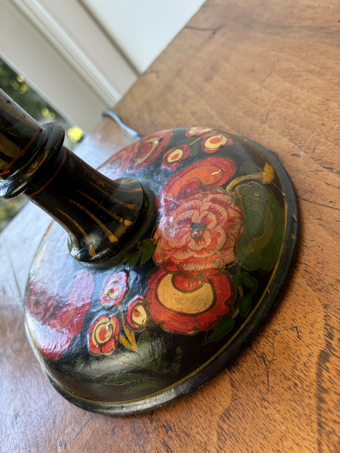 Kashmiri Laquerware Lamp Base