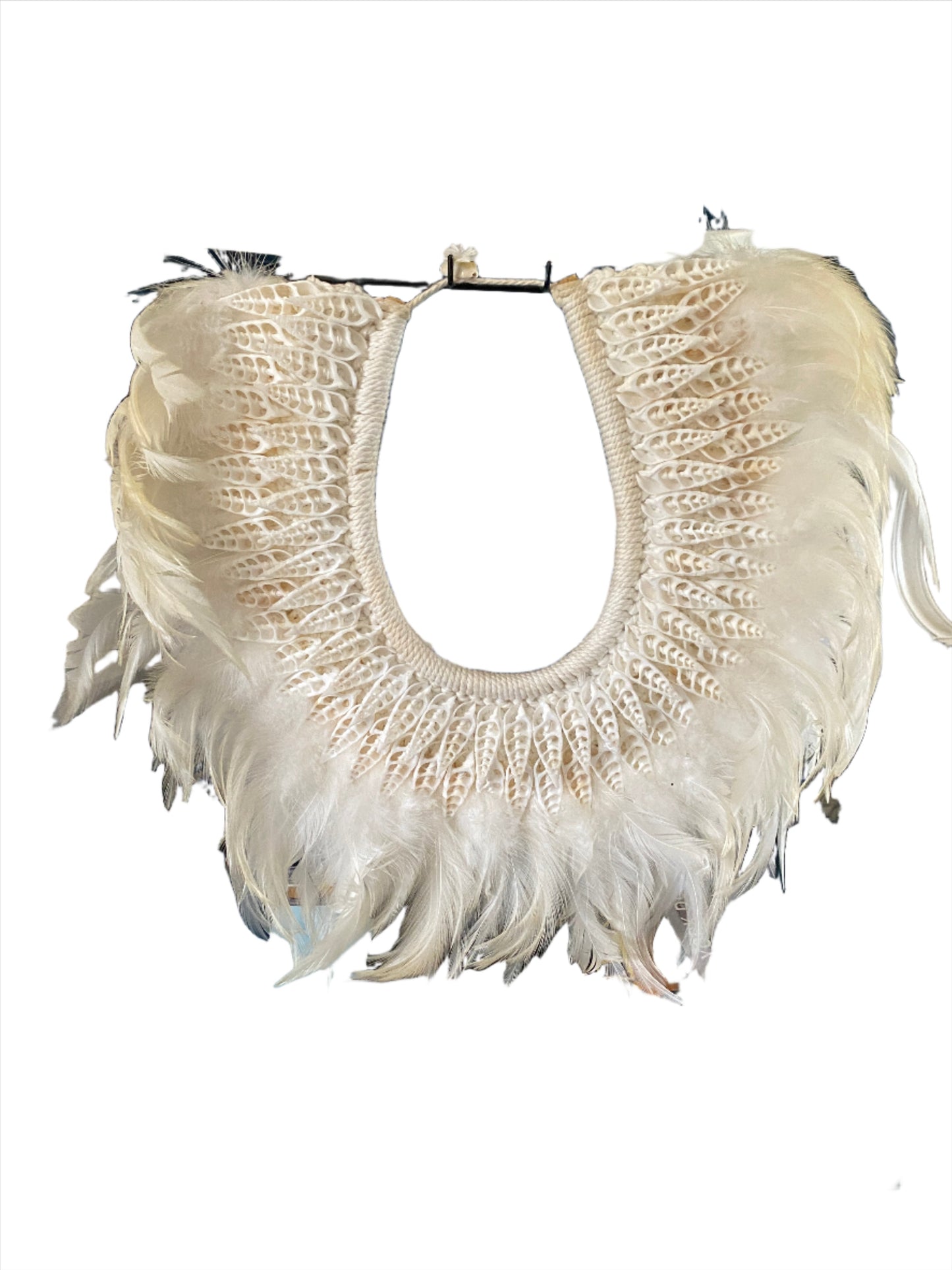 Feather Tribal Necklace & Stand