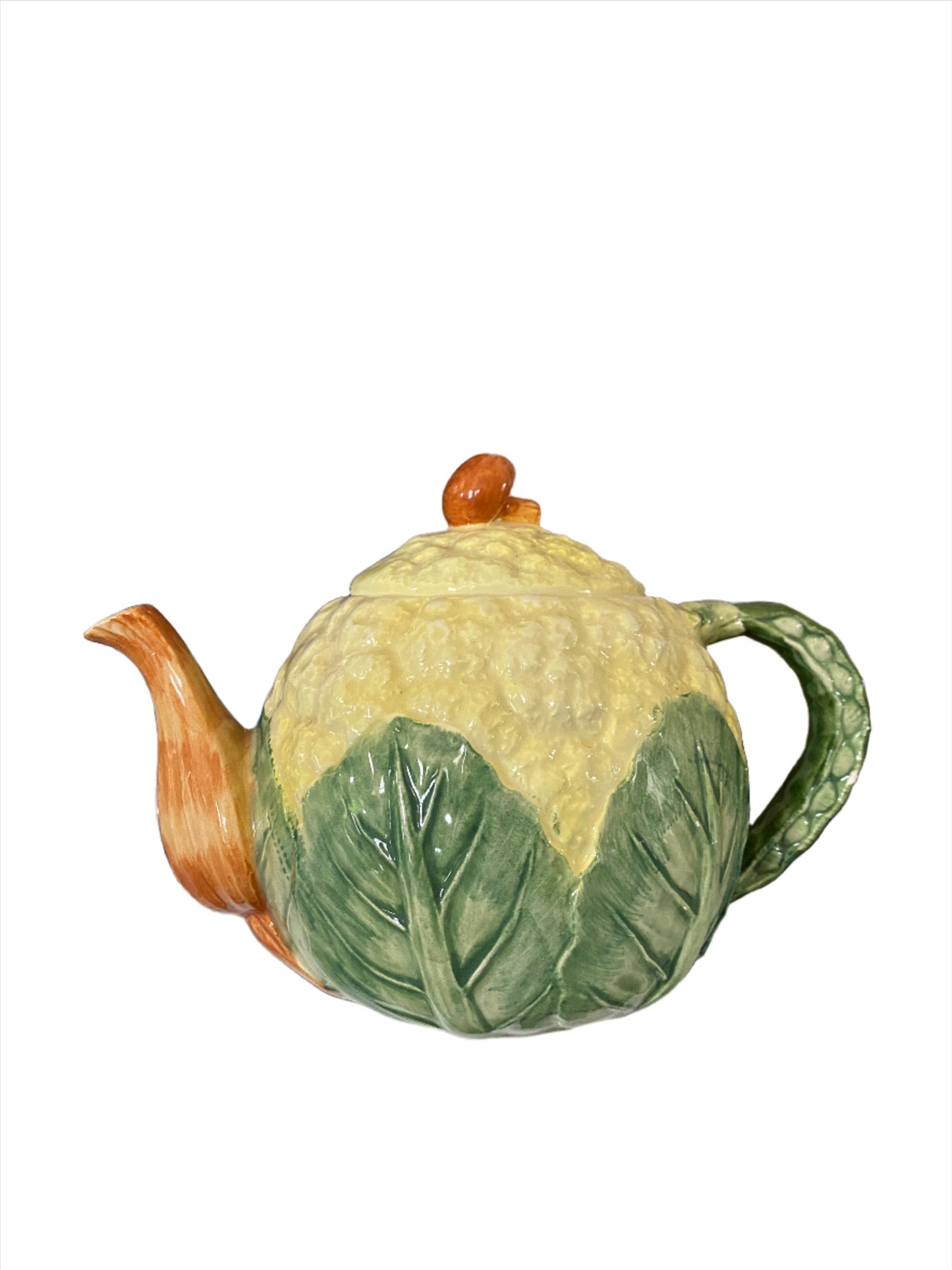 Vintage Cauliflower Teapot