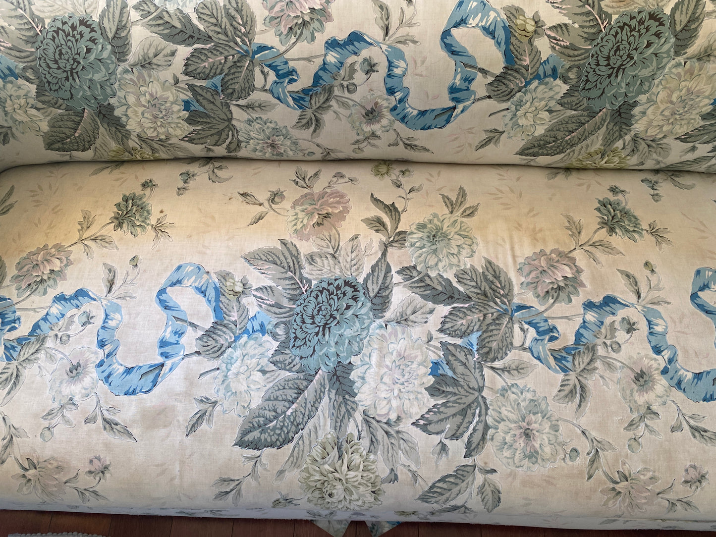 Vintage Chintz Floral Sofa