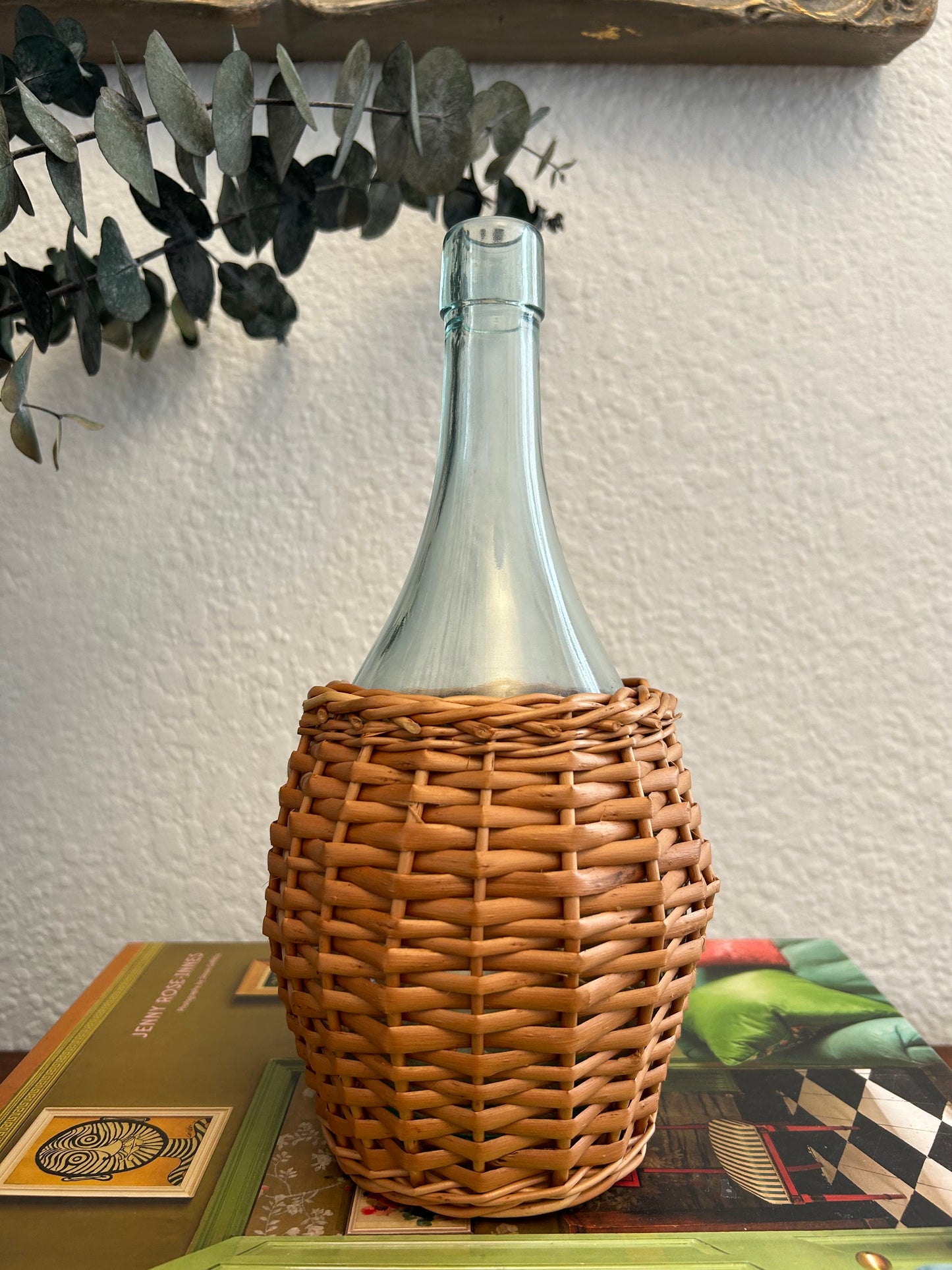 Rattan Wine Carafes (two available - listed as each price)