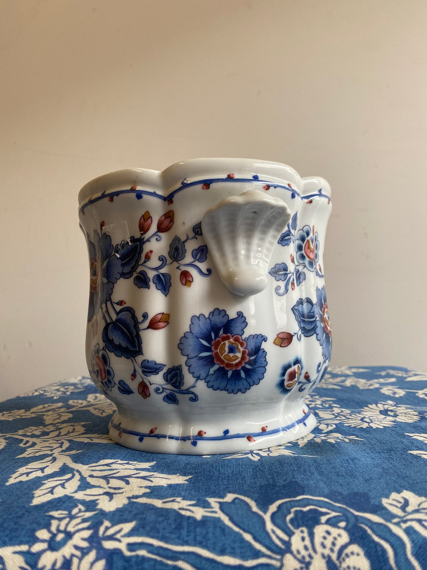 Vintage Floral Estee Lauder Planter