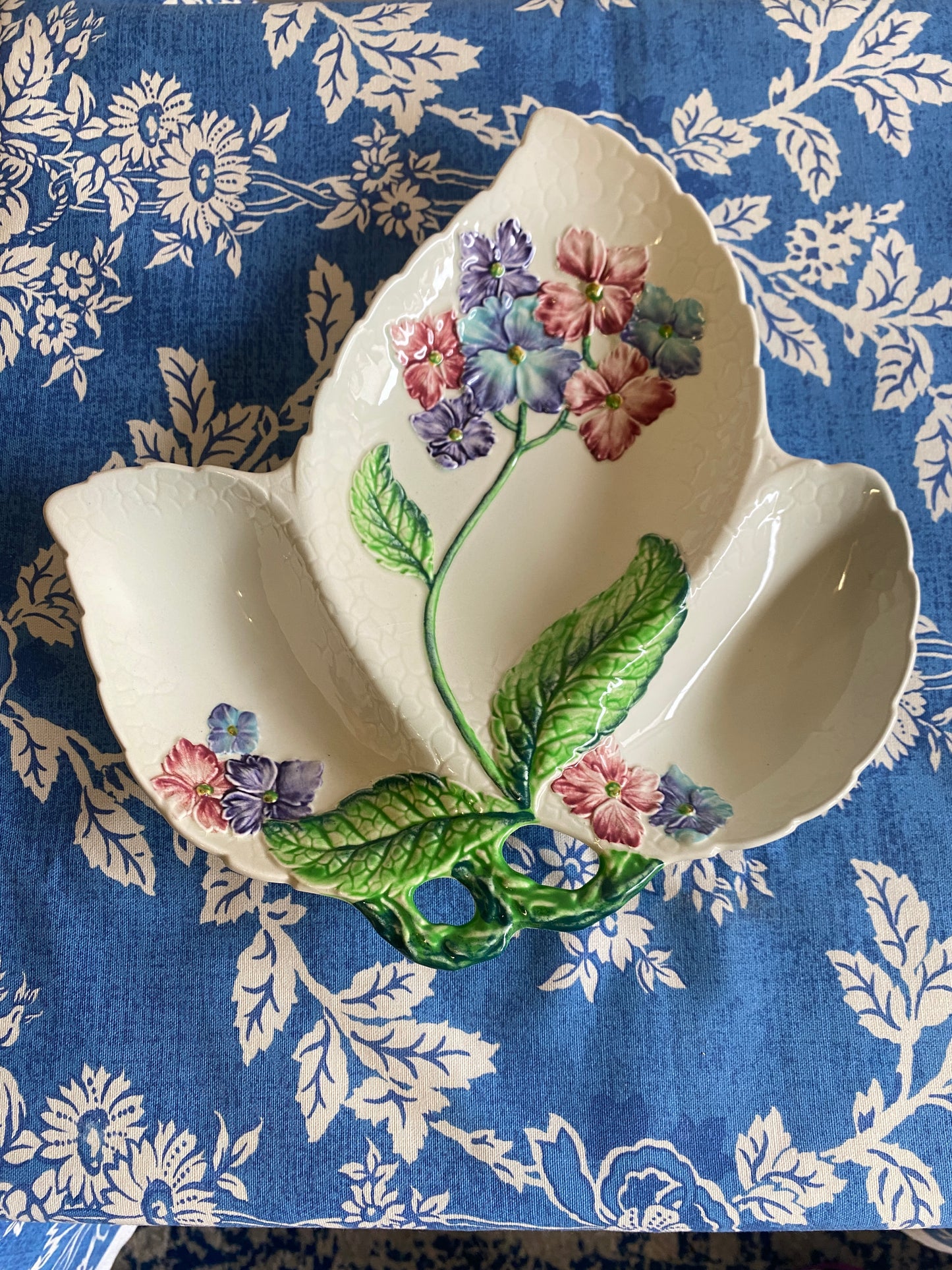 Vintage Carltonware Hydrangea Dish