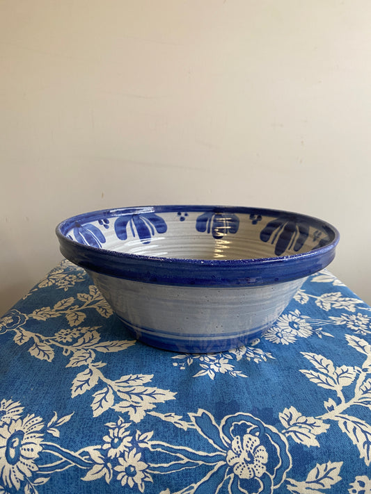 Vintage Italian Blue and White Bowl