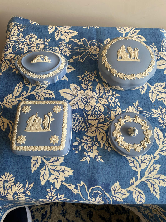 Vintage Wedgwood Trinket Boxes