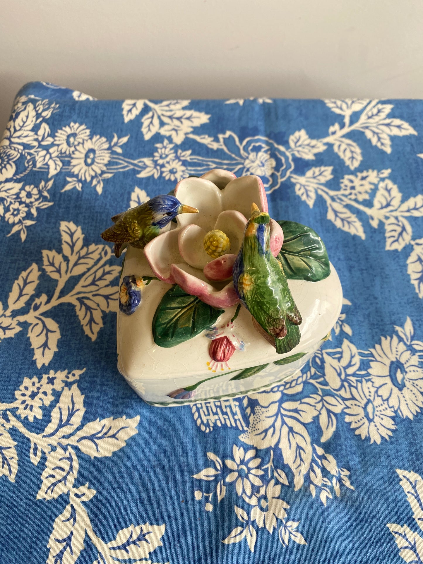 Portmeirion Ceramic Heart Trinket Box