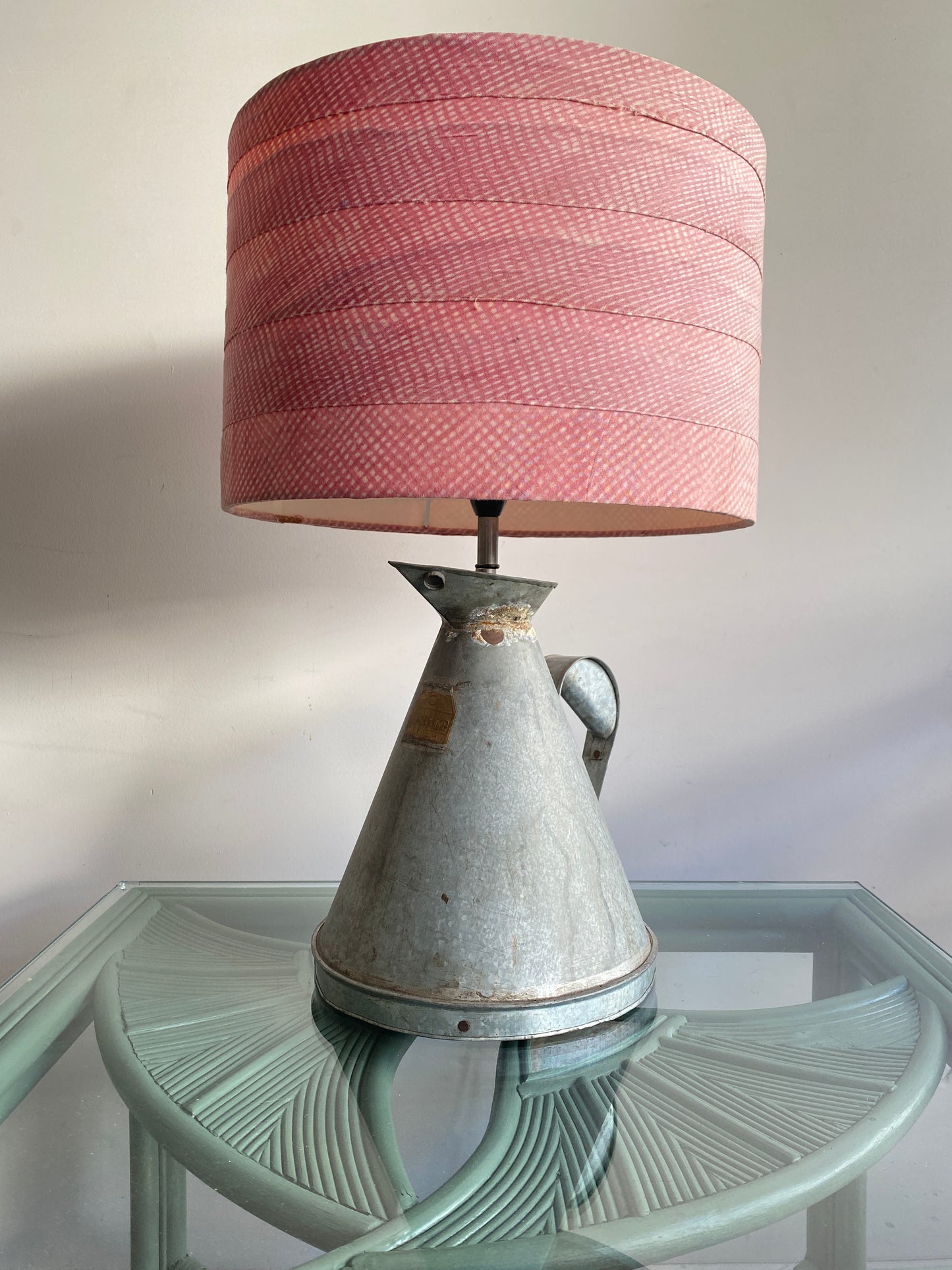 Vintage Oil Can Lamp