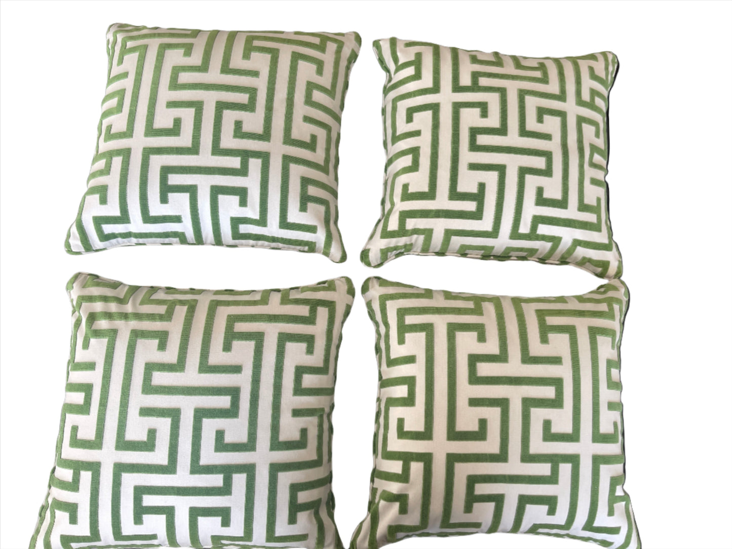 4 Thibaut Ming Trail Custom Made Cushions