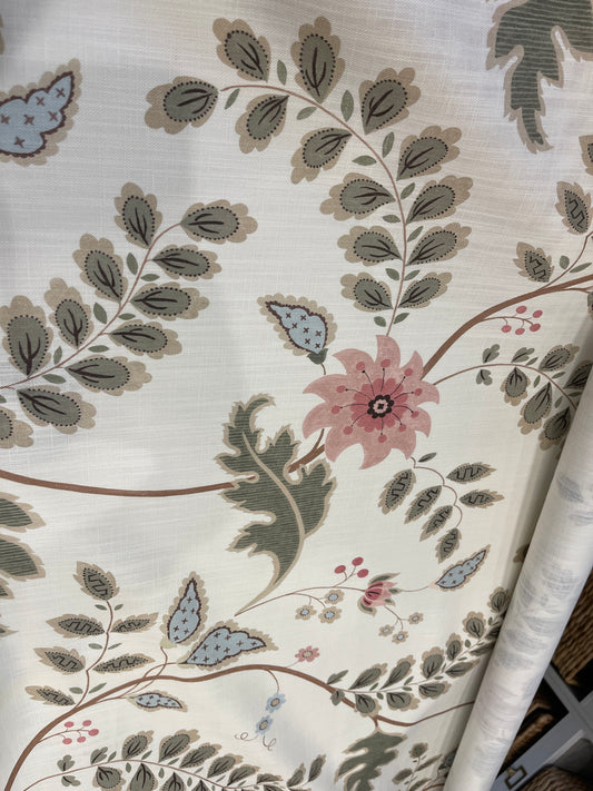 1m x Salversen Graham's Floral Fabric Remnant