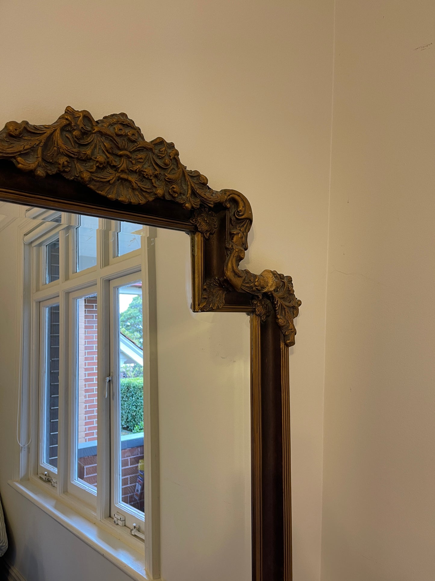 French antique dressing mirror