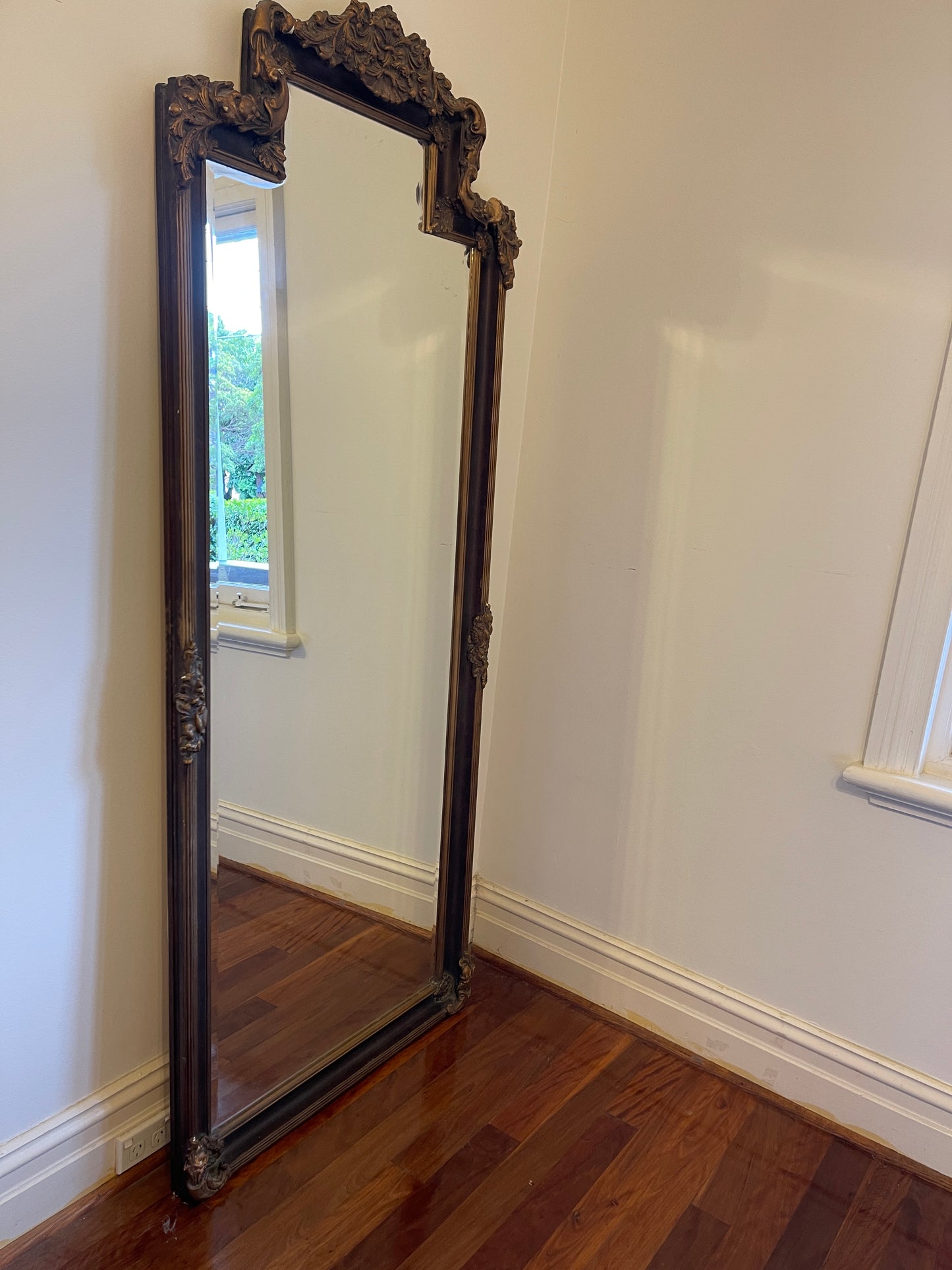 French antique dressing mirror