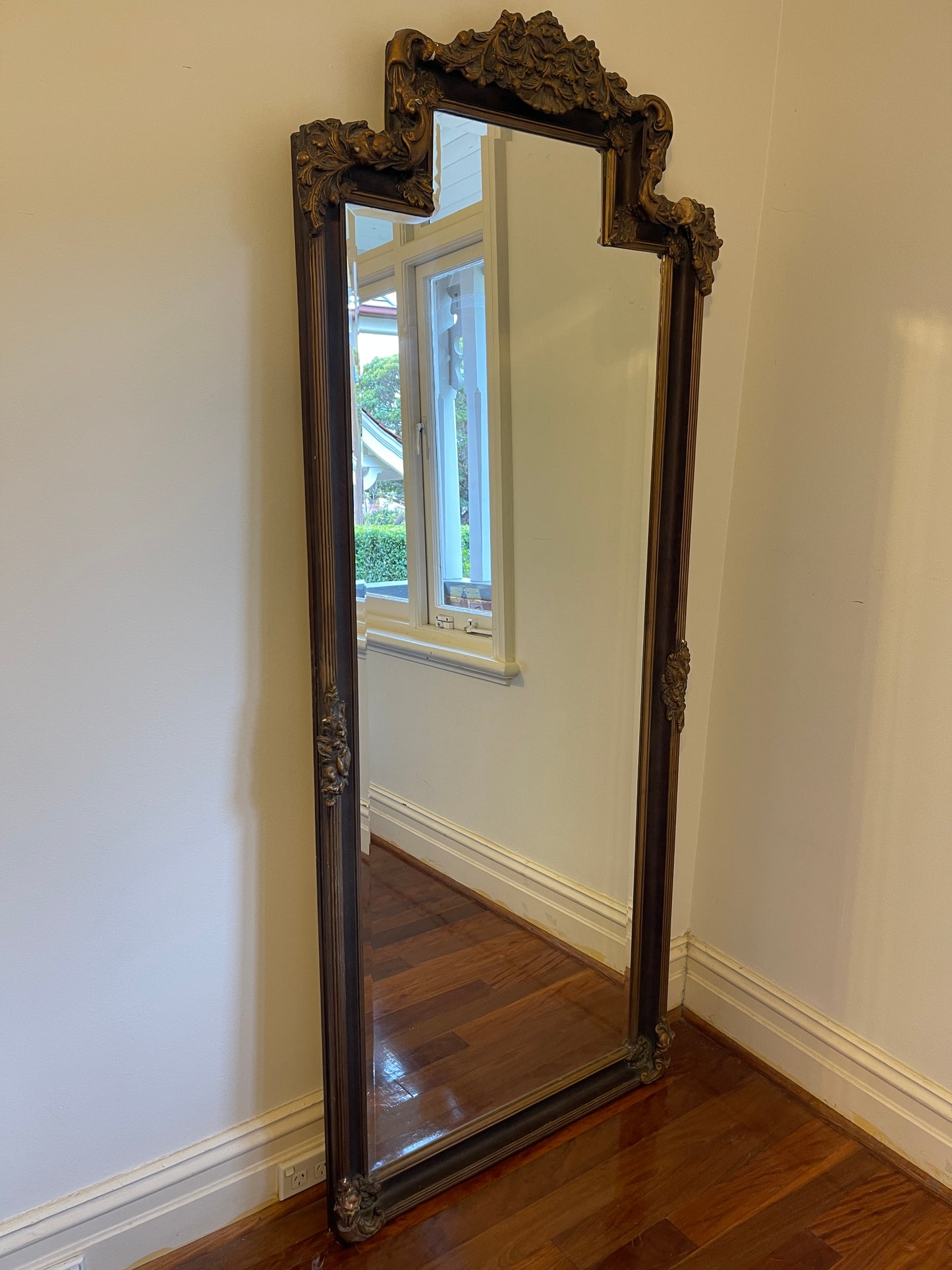 French antique dressing mirror