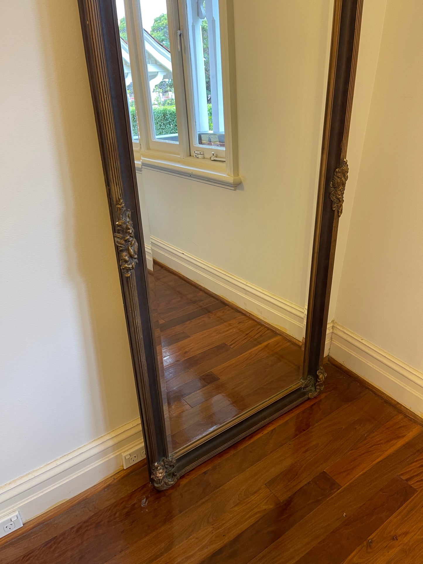 French antique dressing mirror