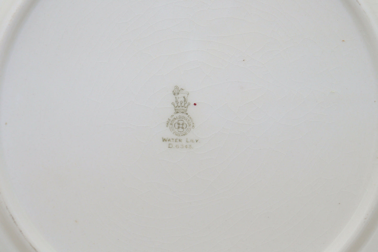 Royal Doulton charger "Waterlily" D6343