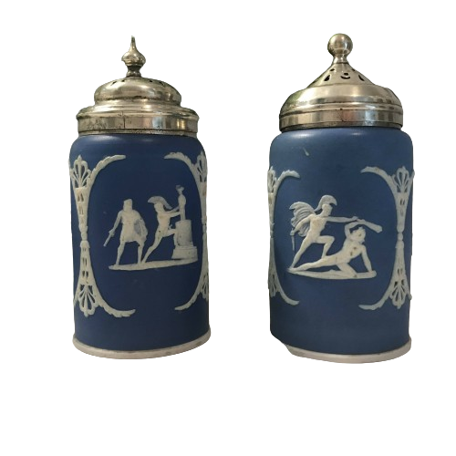 Jasperware Salt & Pepper