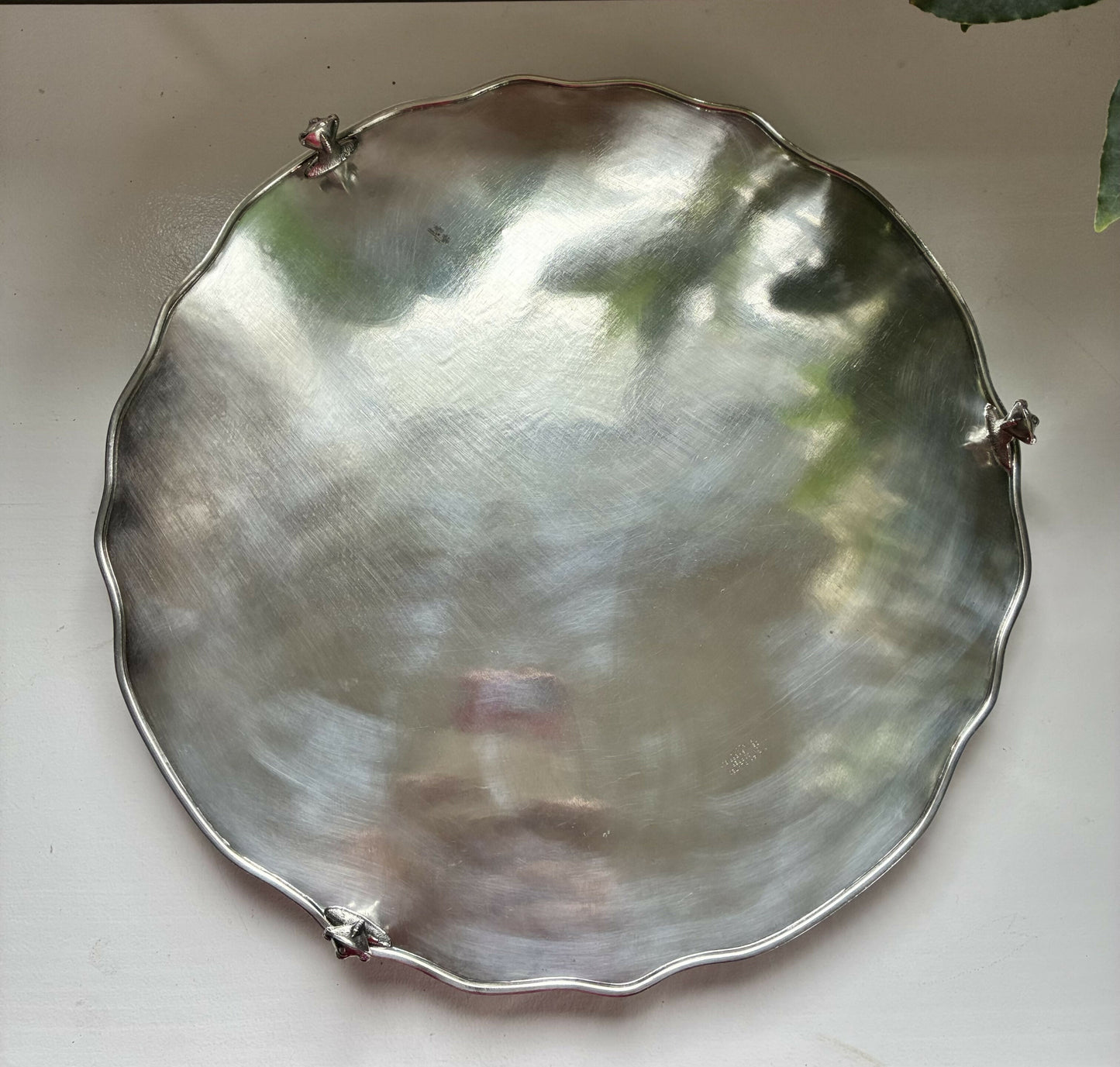 Silver Galleried Tray 35.5cm