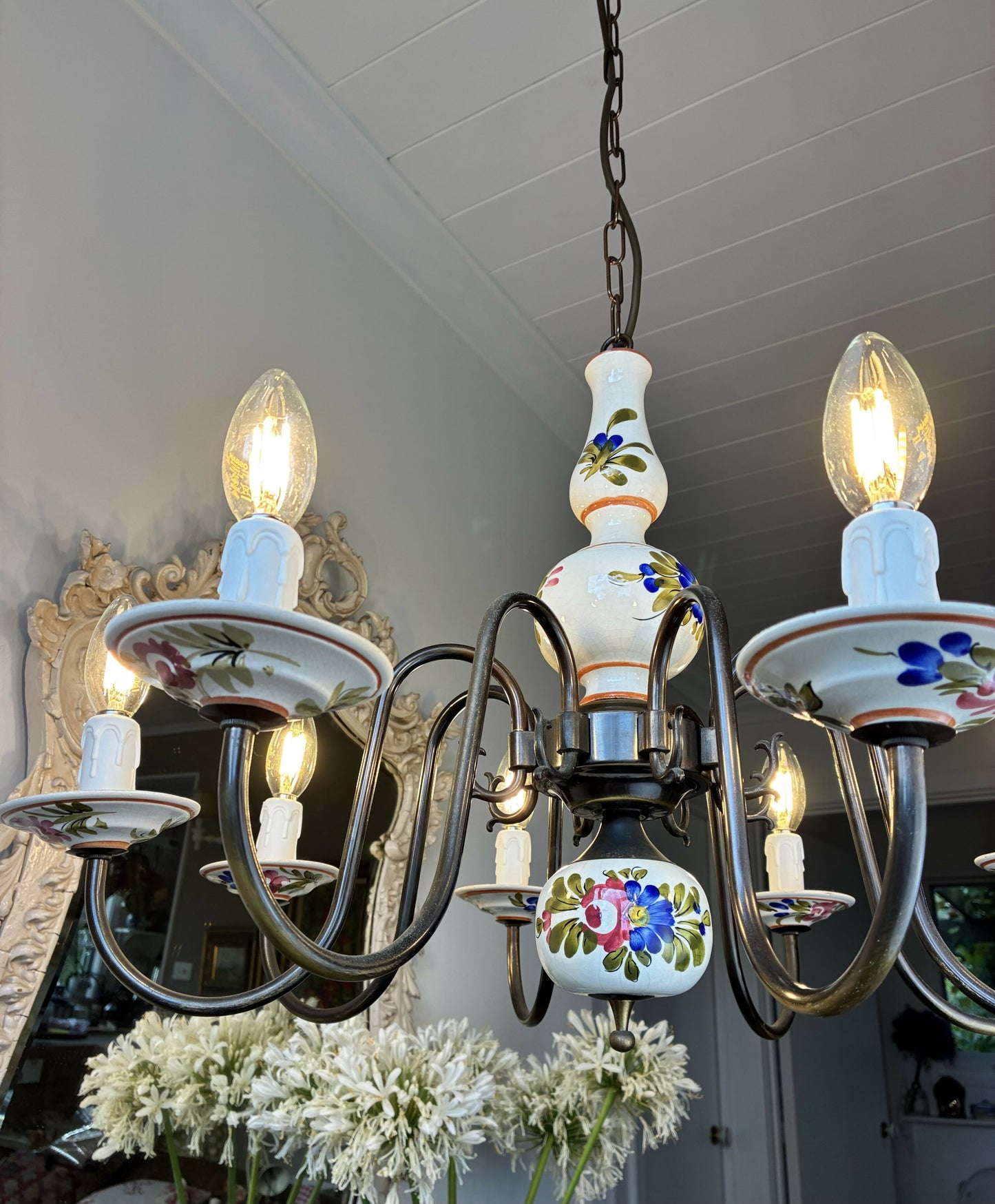 Capodimonte Flemish Style Chandelier