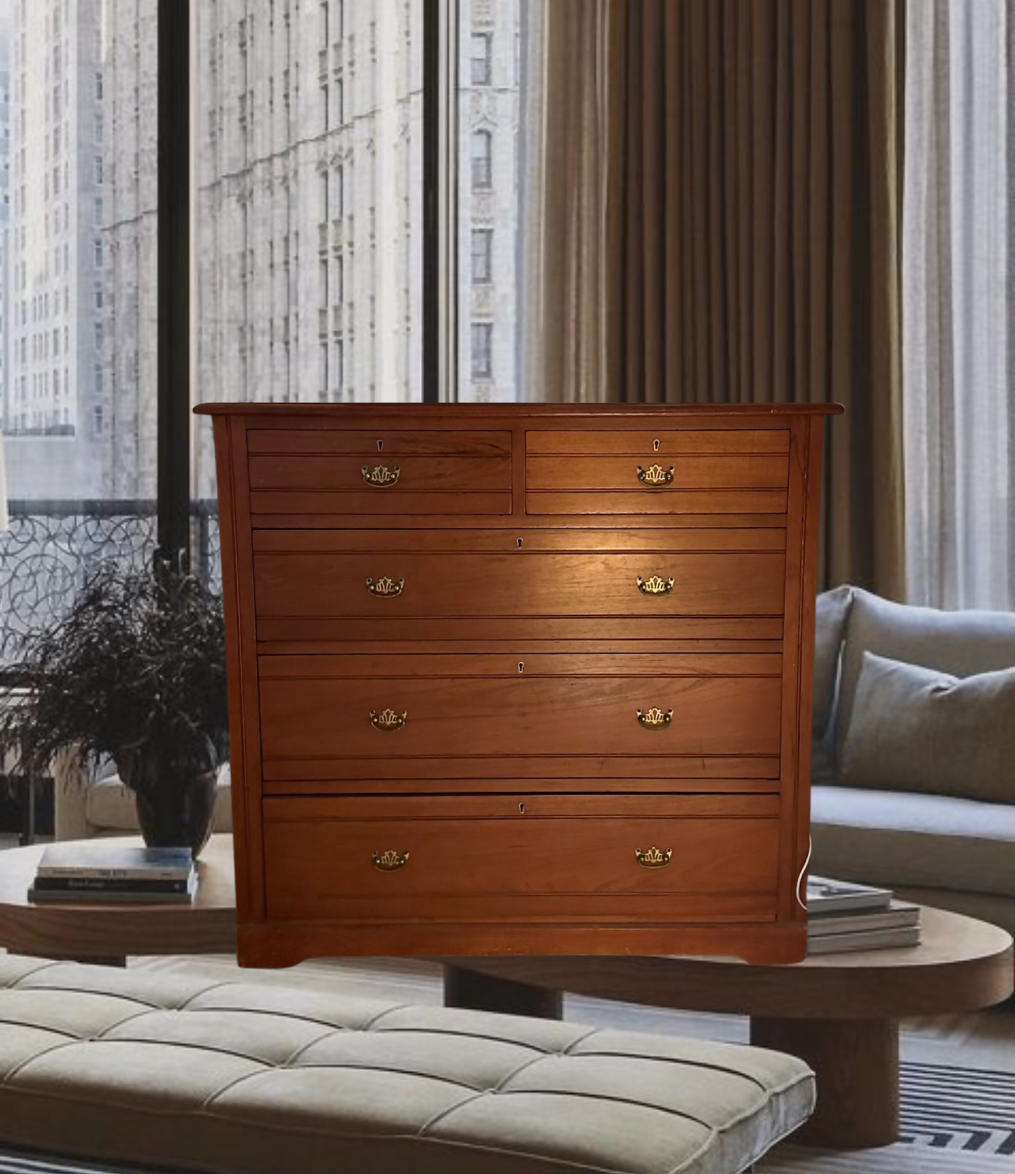 Edwardian Mahogany Chest of Drawers