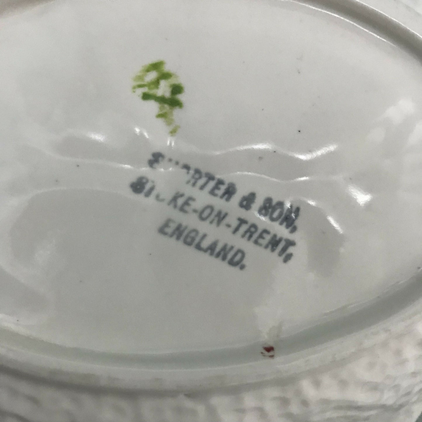 Shorter & Son cabbage leaf bowl