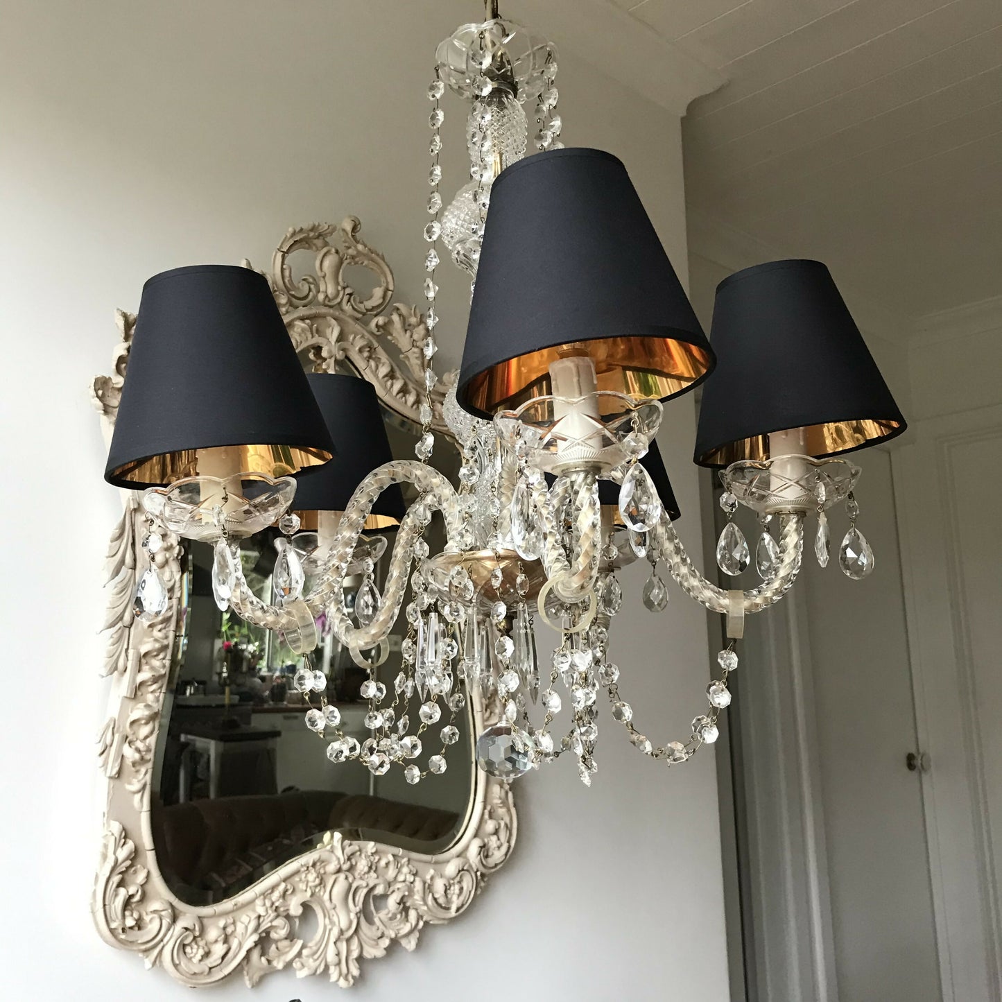 Venetian Style 5 arm Chandelier