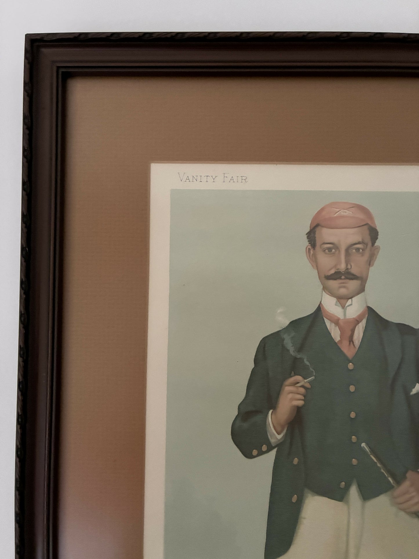 Vanity Fair Lithograph “Rudy”