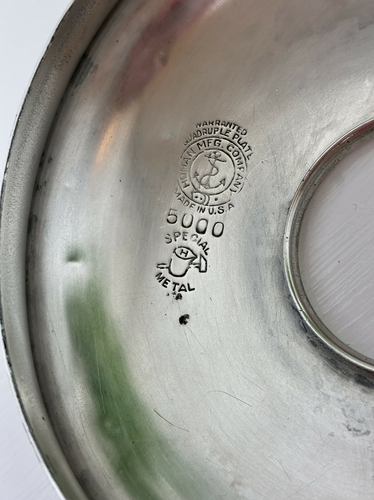 Silver topped Vanity Jar