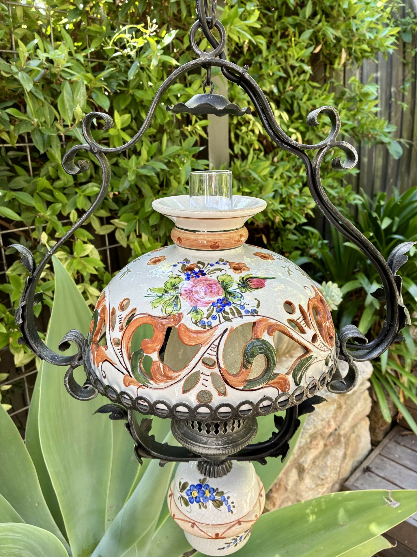 Capodimonte Pendant Lantern Light